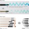 ARTIFY Watercolor Brush Set, 8 Pcs Professional Paint Brushes with Case for Beginners and Artists, Various Shapes, Optimized Hairs for Watercolor, Gouache, Ink, Tempera, and Fabric Painting